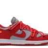 Nike Off-White X Dunk Low 'University Red' -Retro Shoes Shop 1 134