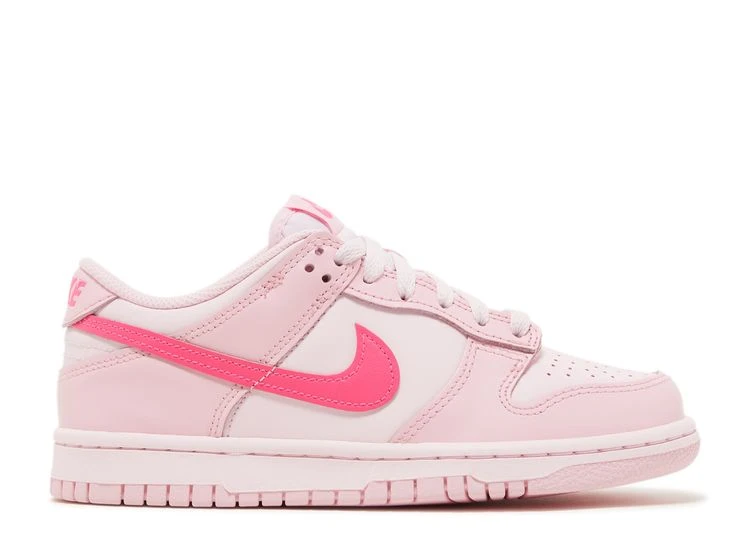 Nike Dunk Low GS 'Triple Pink' 3 Nike Dunk Low GS 'Triple Pink'