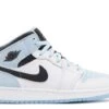 Air Jordan 1 Mid SE GS 'White Ice Blue'