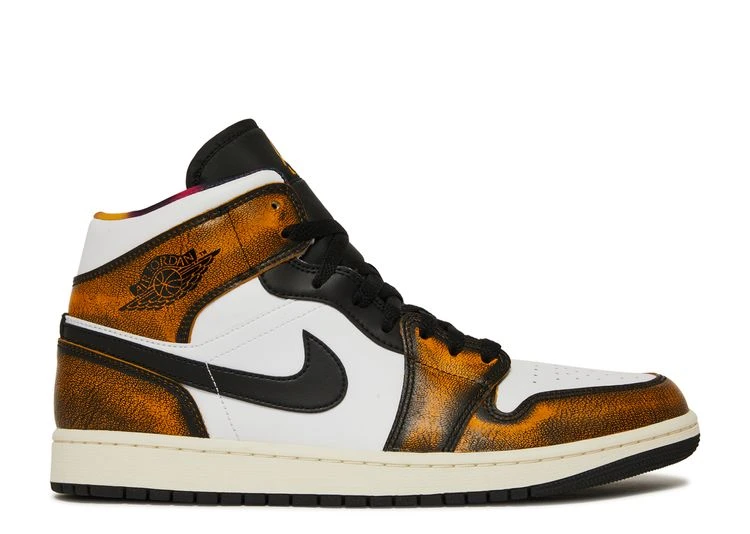 Air Jordan 1 Mid SE 'Wear-Away - Taxi' 3 Air Jordan 1 Mid SE 'Wear-Away - Taxi'