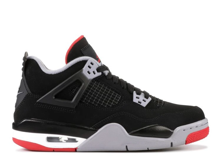 Air Jordan 4 Retro OG GS 'Bred' 2019 3 Air Jordan 4 Retro OG GS 'Bred' 2019