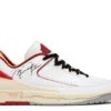 Off-White X Air Jordan 2 Retro Low SP 'White Varsity Red'