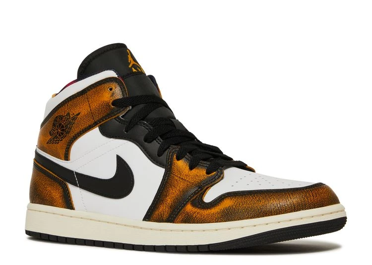 Air Jordan 1 Mid SE 'Wear-Away - Taxi' 4 Air Jordan 1 Mid SE 'Wear-Away - Taxi' - Image 2
