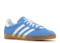ADIDAS Wmns Gazelle Indoor 'Blue Fusion Gum' -Retro Shoes Shop 2 351