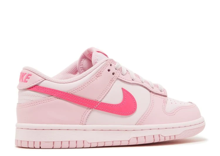 Nike Dunk Low GS 'Triple Pink' 5 Nike Dunk Low GS 'Triple Pink' - Image 3