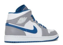 Air Jordan 1 Mid 'Cement True Blue' 8 Air Jordan 1 Mid 'Cement True Blue' -Retro Shoes Shop 3 232