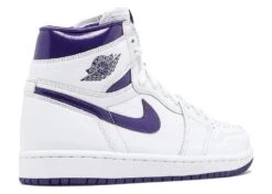Wmns Air Jordan 1 High OG 'Court Purple' -Retro Shoes Shop 3 259