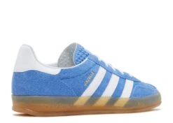 ADIDAS Wmns Gazelle Indoor 'Blue Fusion Gum' -Retro Shoes Shop 3 352